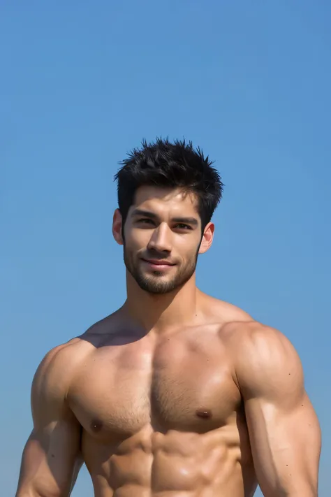 Handsome muscular guy