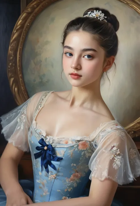 (highres,masterpiece:1.2),(realistic:1.37)"(best quality, highres, ultra-detailed, realistic),beautiful 19th-century portrait of...