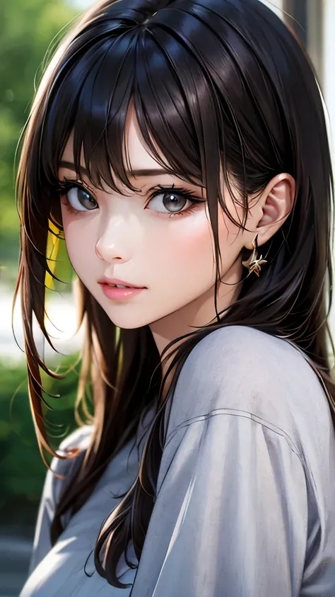 (hig彼st quality、8k、32k、masterpiece)、(realistic)、(realistic:1.2)、(high resolution)、very detailed、very beautiful face and eyes、1 g...