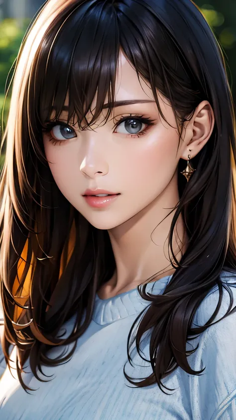 (hig彼st quality、8k、32k、masterpiece)、(realistic)、(realistic:1.2)、(high resolution)、very detailed、very beautiful face and eyes、1 g...