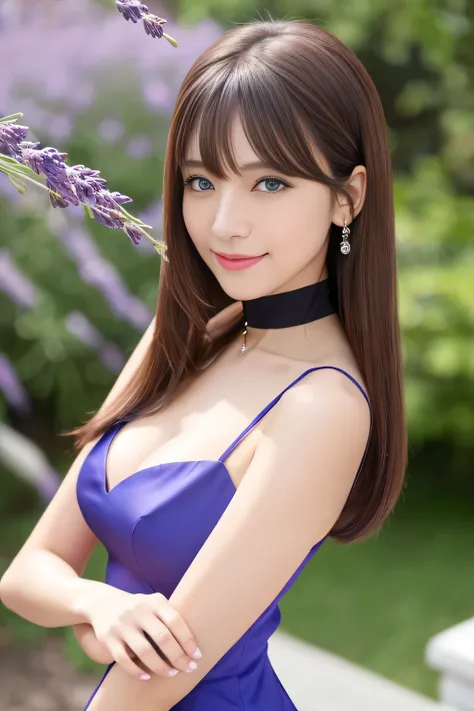 masterpiece, Multiple mature women per photo, Front view, Cute Japanese middle-aged woman, Long Bob Hair, (Lavender colored Chinese dress), Very cute face, Glossy Lips, Double eyelids on both eyes, Natural Makeup, Brown Hair, Asymmetrical bangs, High resol...