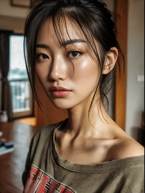 (best quality,8k,highres:1.2), (realistic,photorealistic:1.37),(vivid colors),(bokeh), (photography), (Japanese woman), (realistic skin texture)