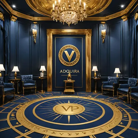 a logo "v.i.p. adquira agora" conveys exclusivity and prestige. o texto "v.i.p." em destaque sugere status, enquanto "adquira ag...