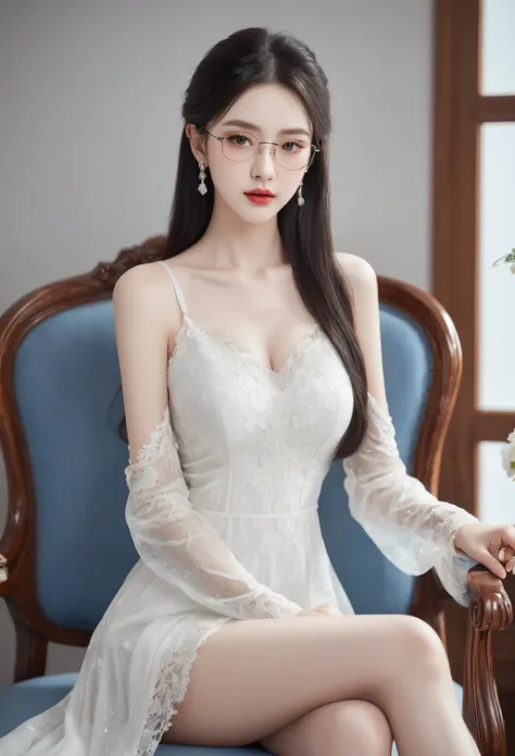 Top of the line CG, highest image quality, masterpiece, exquisite and delicate beautiful girl, (185cm beautiful woman), (tall and slender figure), imperial sister, queen temperament, fair skin, ((long legs)), perfect facial features, bright eyes, seductive...