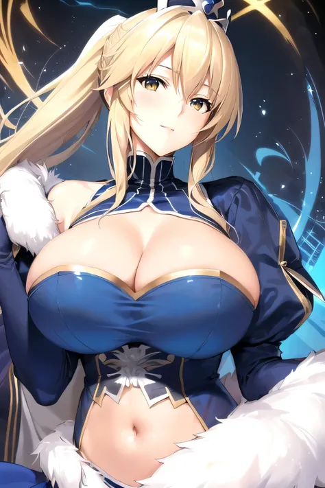 anime girl with Big Breasts posing for the camera, Artoria Pendragon, Big Breasts!, Big Breasts!!, tits, Big Breasts, with a Large Breasts, tits proportions, Large Breasts