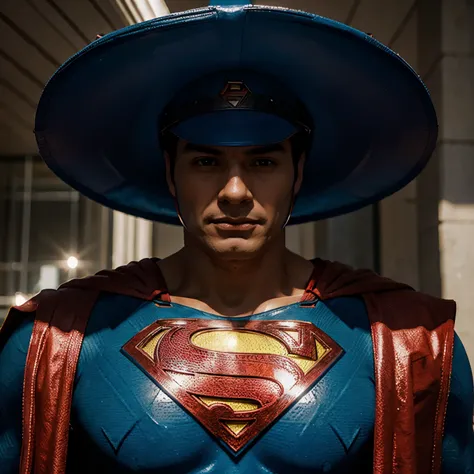 Superman con sombrero 