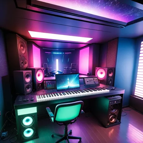 music studio room