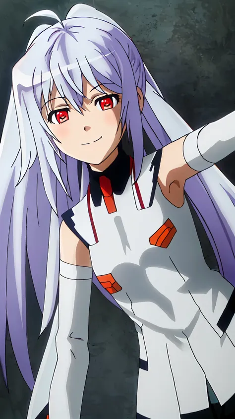 best quality, masterpiece, highres, solo, {isla_plasticmemories:0.90}, 1girl smile