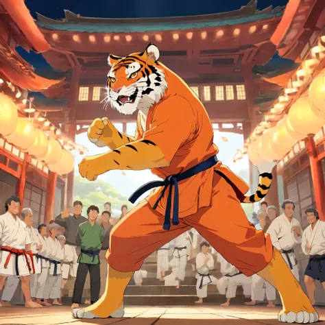 Dojo tiger