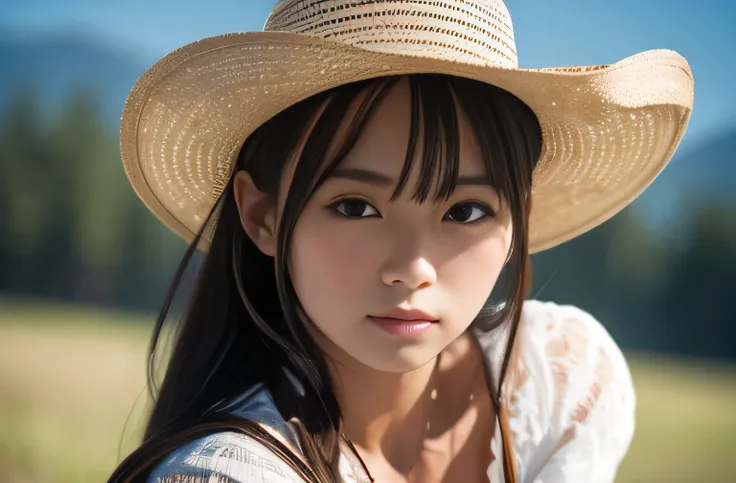 highest quality, masterpiece, Ultra-high resolution, (Realistic:1.4), RAW Photos, 32K Portrait, Very detailed, Cowboy Shot, Dynamic pose, 
One girl, 16 years old, The most famous Japanese idol、Japan&#39;s most popular cheerleader, Wearing only sleeveless c...