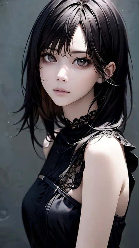 (hig彼st quality、8k、32k、masterpiece)、(realistic)、(realistic:1.2)、(high resolution)、very detailed、very beautiful face and eyes、1 g...