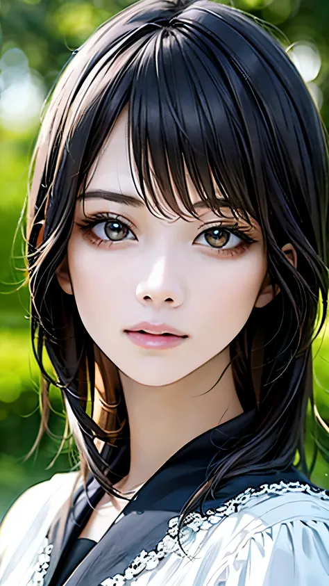 (hig彼st quality、8k、32k、masterpiece)、(Realistic)、(Realistic:1.2)、(High resolution)、Very detailed、Very beautiful face and eyes、1 girl、Delicate body、(hig彼st quality、Attention to detail、Rich skin detail)、(hig彼st quality、8k、Oil paint:1.2)、Very detailed、(Realist...