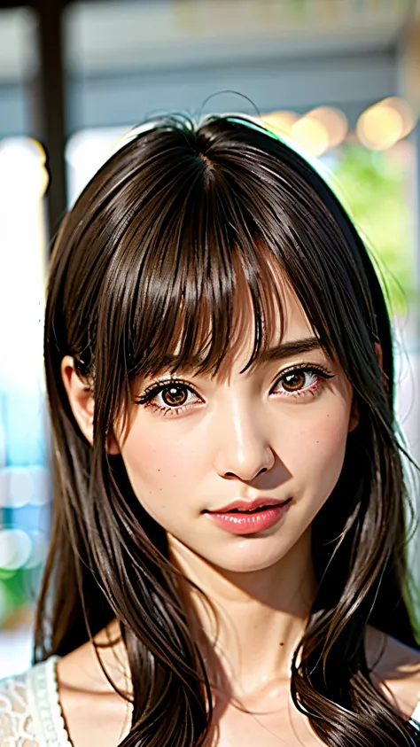 masterpiece, 最high quality, Ultra-high resolution, (Realistic:1.4), Beautiful face in every detail, high qualityの衣類, Amazing European Women, very cute, Portraiture, 肌が柔らかくてPerfect Face、Perfect Face, Shoot your hair, 8k resolution,Super Realistic,Very detai...
