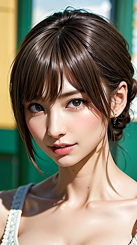 masterpiece, 最high quality, ultra-high resolution, (realistic:1.4), beautiful face in every detail, high qualityの衣類, amazing eur...