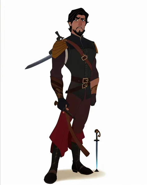 Deathstroke, 1800s, sword , , one man , slender, African-American