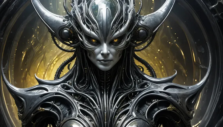 a face of a uncanny creature with human like features, subtle insectoid like features, thin like physique, its body is covered in a organic grey fleshy colored exoskeleton, looking at the camera, front view, full body shoot, organic, sketchy, coloring book...