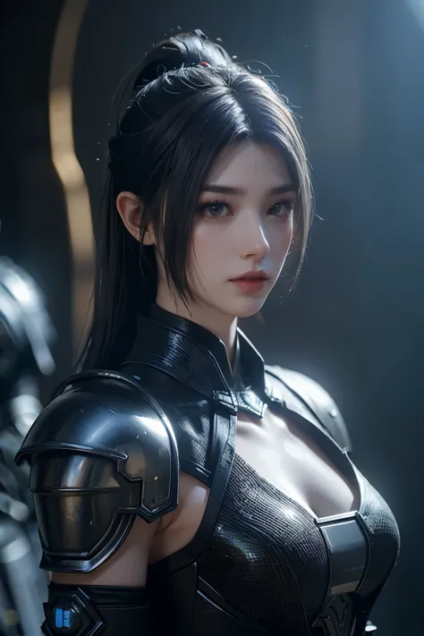 Masterpiece,Game art,The best picture quality,Highest resolution,8K,(Portrait),Unreal Engine 5 rendering works,(Digital Photography),((Portrait Feature:1.5)),
20 year old girl,Short hair details,With long bangs,(The red eye makeup is very meticulous),(With...