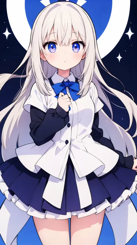 highest quality, 1 girl, Uniform Ilya, Ilya&#39;uniform,Outdoor,(((Wind lift))),Skirt flip, Side ties_panties, In a windy skirt,