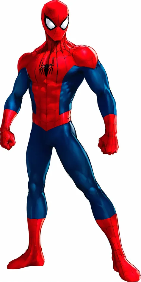 a cartoon homem Aranha standing, Peter Parker, Peter Parker as homem Aranha, close-up de corpo inteiro, Personagem da Marvel, homem Aranha, homem Aranha, personagem de quadrinhos, homem Aranha, marvel personagem de quadrinhoss, perfil de corpo inteiro, dim...