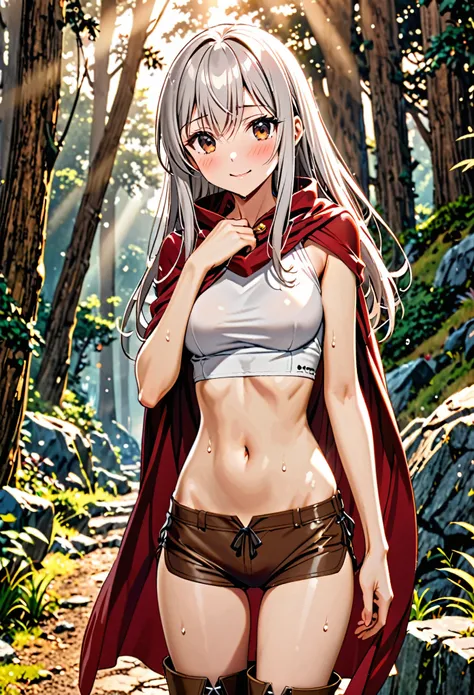 1 female,The perfect 25 years old,((ideal ratio body proportions:1.5,small head:1.7)),(tan skin),((high quality anime, 8k,masterpiece,Perfect Anatomy)),(beautiful detailed face and eyes,gorgeous eye:1.3,Almond Eyes),  BREAK   ,brown eyes,  BREAK  ,female k...