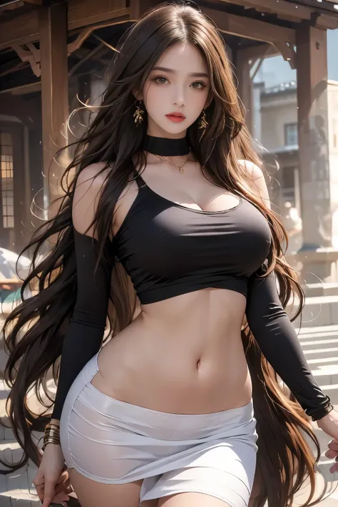 tight clothing、hmph,highest quality:1.4, about photorealism:1.4, skin texture:1.4, masterpiece:1.8, 1. female, lift your hips hi...