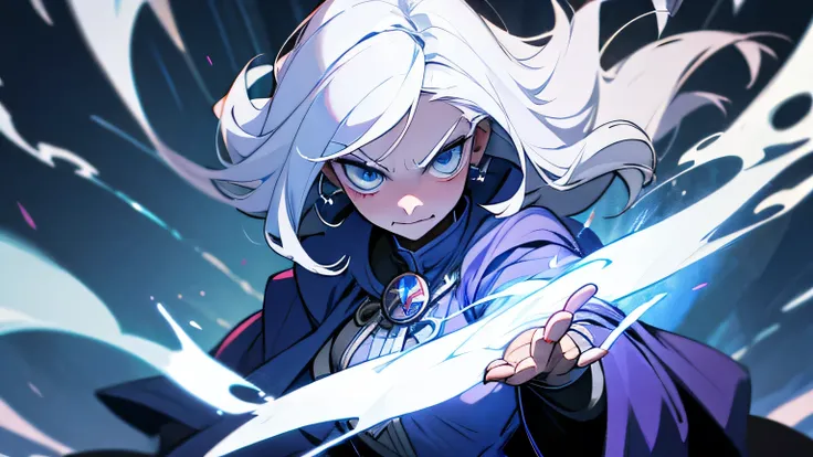 hands, magic, conquer, power, powerful, white hair, evil