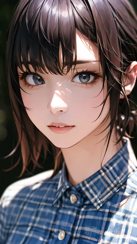 (hig彼st quality、8k、32k、masterpiece)、(realistic)、(realistic:1.2)、(high resolution)、very detailed、very beautiful face and eyes、1 g...