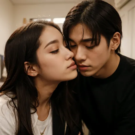 Jisoo kiss her boyfriend 