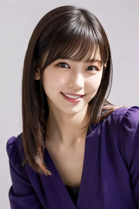 1 girl, (Wearing a deep purple outfit:1.2), Very beautiful Japanese idol portraits,
(RAW Photos, highest quality), (Realistic, Realistic:1.4), (masterpiece),
Very delicate and beautiful, Very detailed, 2k wallpaper, wonderful, finely, Very detailed CG Un...