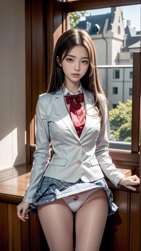 ((Girl sitting on a train seat)),Top quality work，actual work，Ultra Premium Graphics，8K HD CG Works，High quality graphics，High-definition CG works，10x pixels，Extremely fine detail：1.1，Advanced Technical Details：1.1 Photorealistic，Indoor lighting effects：1....