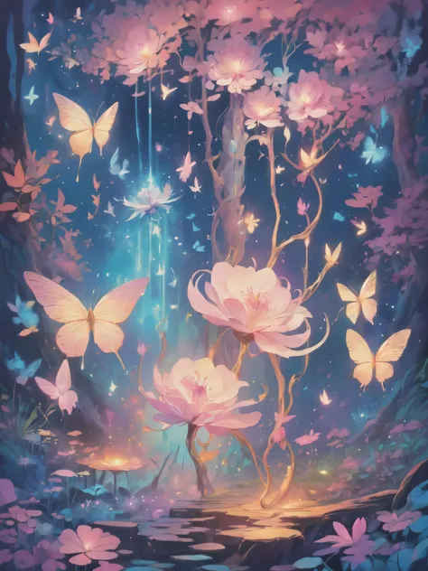 (((masterpiece))), (((best quality))), ((ultra-detailed)),(highly detailed CG illustration), ((an extremely delicate and beautiful)),cinematic light, Create a stunning fantasy artwork that mimics the style of currently trending masters of the genre. The ar...