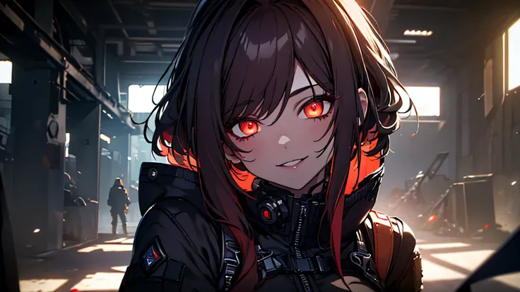 ((Best quality)), ((masterpiece)), (detailed:1.4), 3D, an image of a beautiful cyberpunk female, Yandere , Yandere Face , Trance , Trance Eyes , yameroyandere , constricted pupils , yandere ,
empty eyes . shaded face , crazy eyes , glowing eyes , crazy smi...