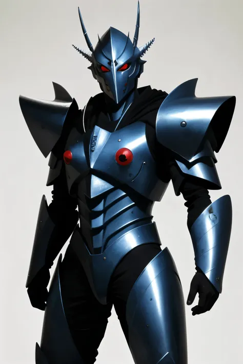 Getrikker, Face Mask, Blue, Red eye, Suit Black, Armor, Getrikker Red, Guyver Getrikker