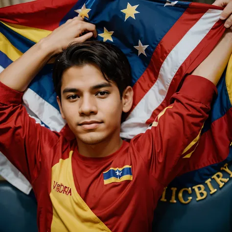 Happy birthday my boy with the flag of Venezuela 