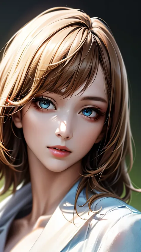 (hig彼st quality、8k、32k、masterpiece)、(realistic)、(realistic:1.2)、(high resolution)、very detailed、very beautiful face and eyes、1 g...