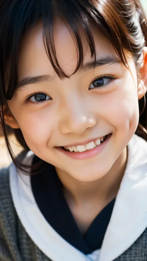 lens: 135mm f1.8, (highest quality),(raw photos), (tabletop:1.1), (beautiful 8 year old japanese girl), cute face, (deeply chise...