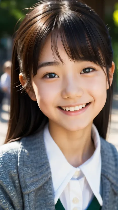 lens: 135mm f1.8, (highest quality),(raw photos), (tabletop:1.1), (beautiful 12 year old japanese girl), cute face, (deeply chis...