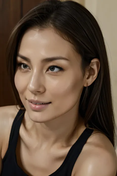1 girl、超High resolution, retina, Accurate, masterpiece, Anatomically correct, Super Detail, Textured skin, Attention to detail, high quality, High resolution, 8k、Big double eyelids、nose、The focus is on the mouth、close-up focus on face、Woman with open mouth...