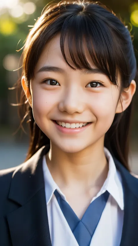 lens: 135mm f1.8, (highest quality),(raw photos), (tabletop:1.1), (beautiful 13 year old japan girl), cute face, (deeply chisele...