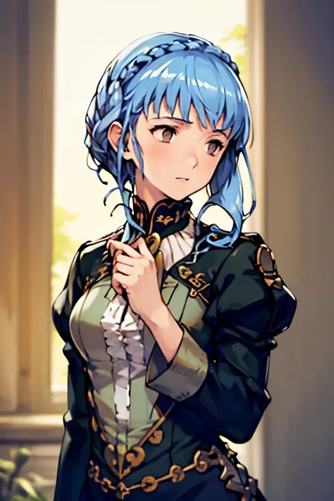 Masterpiece, solo, 1girl, upper body, marianne_academy