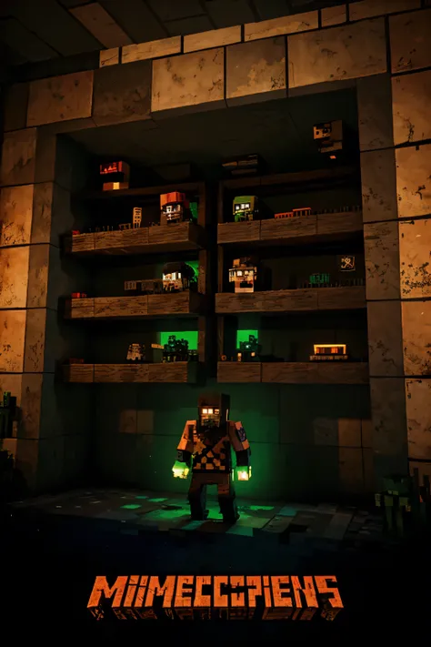 Apocalips con mucho zombies Minecraft 