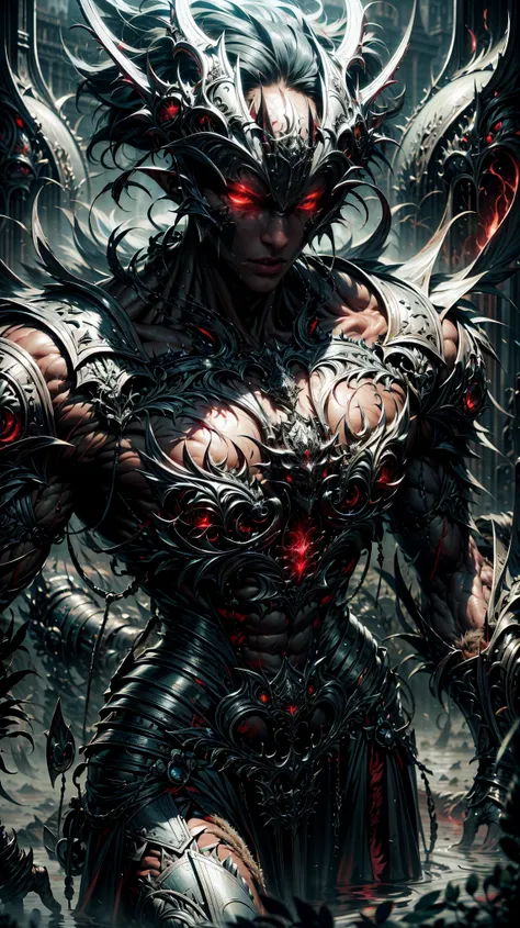 Get ready for a visual feast with the Gohan, glowing blue hair and tattoo, a being with a handsome face and piercing red eyes. In his transformed state, he radiates extreme instinct and power, making for an epic anime about this energy man. Watch as he con...