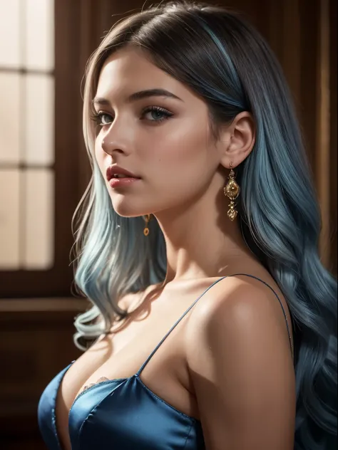 (Best quality,8K,A high resolution,Masterpiece:1.2, DSLR, 16k ),Ultra-detailed,(Realistic,Photorealistic,photo-realistic:1.37),Portrait, Creative style artwork, Historical, classical, Sophisticated, plethora of colors ,Highly detailed, Soft lighting, luxur...