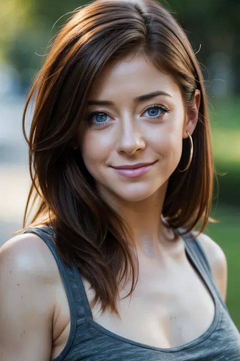 (realistic, photo-realistic:1.37),(8k, RAW photo, best quality, masterpiece:1.2), cute Alyson Hannigan, 25 years old, ultra-detailed, heart-shaped pupils, physically-based rendering, ultra high res, kodakvision color, shot on Arricam LT Camera, bokeh, shar...