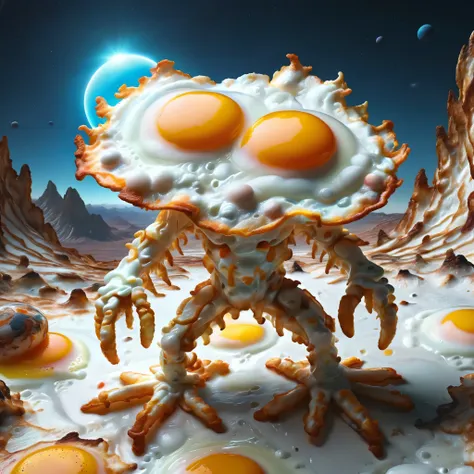 a ral-friedegg colorful alien on a strange planet,realistic,highly detailed,realistic,lifelike,studio photo,highly detailed,colors,dynamic,cinematic,masterpiece,intricate,hdr,abstract fractal,