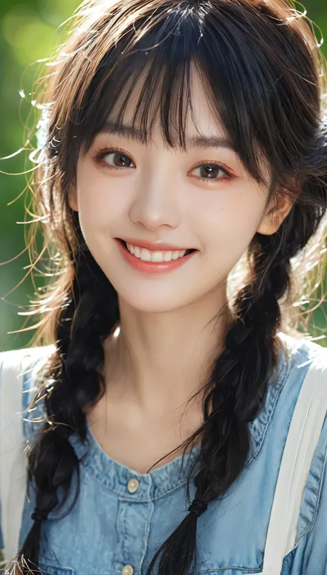 (masterpiece), (best quality), (Super Detail), (Messy hair), (illustration), (1 名girl), (interview), (Brief Background), Beautiful and delicate eyes, Delicate and beautiful face, floating, (High Saturation), (shine), focus on face, Black Hair, Bangs, All s...