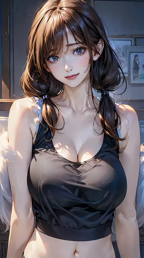 (masterpiece:1.3), (8k, photorealistic, raw photo, best image quality: 1.4), (random hairstyles:1.2)、cleavage:1.2、super detailed...