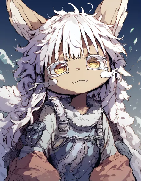 score_9, score_8_up, score_7_up, source_furry, rating_safe, nanachi from made_in_abyss, nanachi, white messy hair, nanachi,