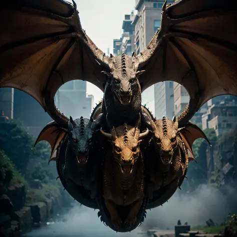 Three headed dragon