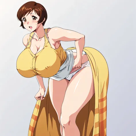 masterpiece, highest quality, High resolution, One girl, alone, sexual intercourse, Pornographic images, short hair, etsukoto, Fine grain, Fine grain, (((Thick thighs, Plump thighs, Voluptuous thighs, Enough thighs))), Big and ample breasts, Cleavage, Huge...